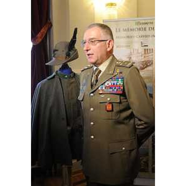 Il generale di Corpo d'Armata Claudio Graziano (Capo di Stato Maggiore Esercito Italiano) all'inaugurazione della mostra "La Grande Guerra" allestita dall'Esercito Italiano in Prefettura - Trieste 22/10/2014