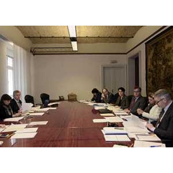 Riunione della Giunta regionale presieduta da Debora Serracchiani (Presidente Regione Friuli Venezia Giulia) - Trieste 07/11/2014