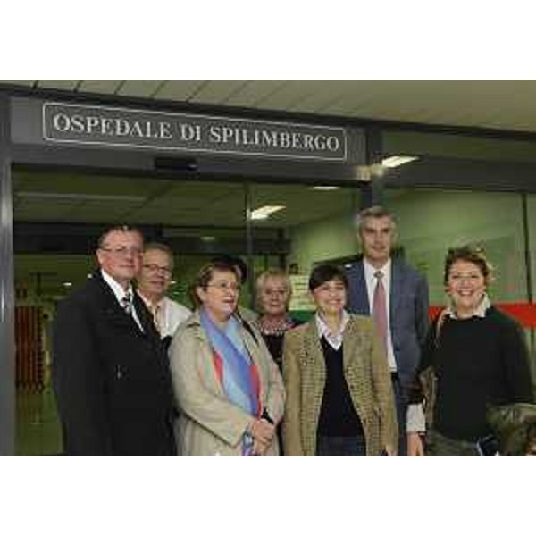 Debora Serracchiani (Presidente Regione Friuli Venezia Giulia), Paolo Bordon (Direttore generale Azienda Ospedaliera Santa Maria degli Angeli Pordenone) e Maria Sandra Telesca (Assessore regionale Salute) al Presidio Ospedaliero - Spilimbergo 10/11/2014