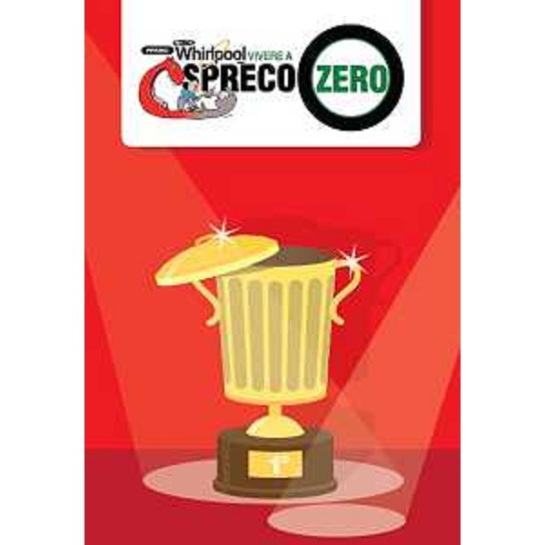 Il logo del Premio Whirlpool "Vivere a spreco zero", seconda edizione - Bologna 24/11/2014