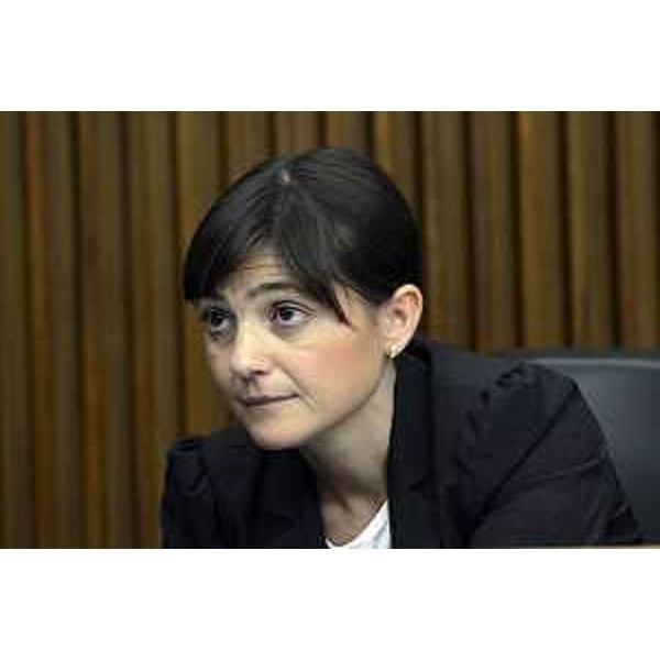 Debora Serracchiani (Presidente Regione Friuli Venezia Giulia) durante la seduta del Consiglio regionale - Trieste 24/11/2014