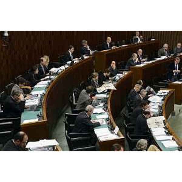 Emiciclo dell'Aula durante la seduta del Consiglio regionale del Friuli Venezia Giulia - Trieste 25/11/2014