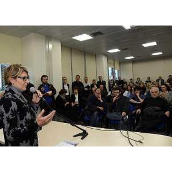 Maria Sandra Telesca (Assessore regionale Salute) al Distretto Sanitario (ASS 4 "Medio Friuli") - Cividale del Friuli 26/11/2014
