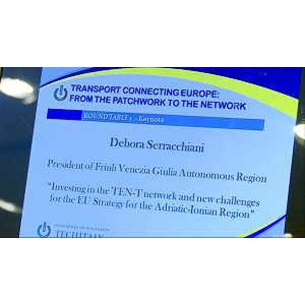 Tavola rotonda "Transport connecting Europe: from the patchwork to the network - Investing in the TEN-T network and new challenges for the EU Strategy for the Adriatic-Ionian Region", nell'ambito del "TECHITALY 2014. Innovative infrastructures for growth" - Bruxelles 03/12/2014