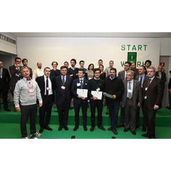 Premiazione del concorso STARTUP FVG, manifestazione organizzata dal Comitato regionale Gruppo Giovani Imprenditori dell'Industria di Confindustria Friuli Venezia Giulia, nell'Aula Magna dell'ITST "J.F. Kennedy" - Pordenone 03/12/2014 (Foto Stefano Moso)