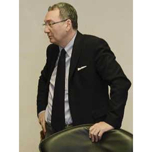 Sergio Bolzonello (Vicepresidente Regione FVg e assessore Attività produttive, Commercio, Cooperazione, Risorse agricole e forestali) durante la riunione della Giunta regionale - Trieste 05/12/2014