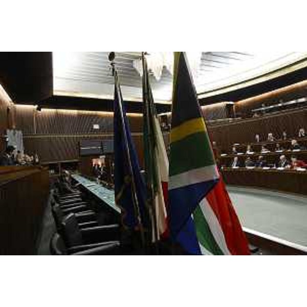 Debora Serracchiani (Presidente Regione Friuli Venezia Giulia) durante le celebrazioni del Consiglio regionale in ricordo di Nelson Mandela, a 20 anni dall'elezione a presidente del Sudafrica - Trieste 12/12/2014