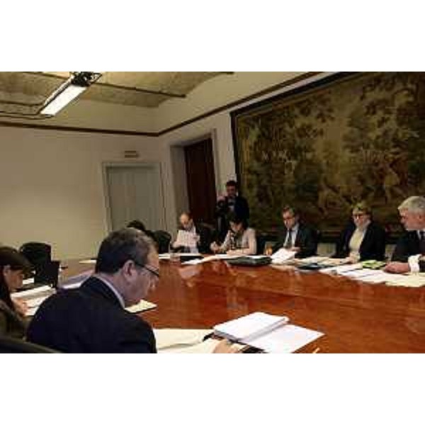 Riunione della Giunta regionale del Friuli Venezia Giulia - Trieste 12/12/2014
