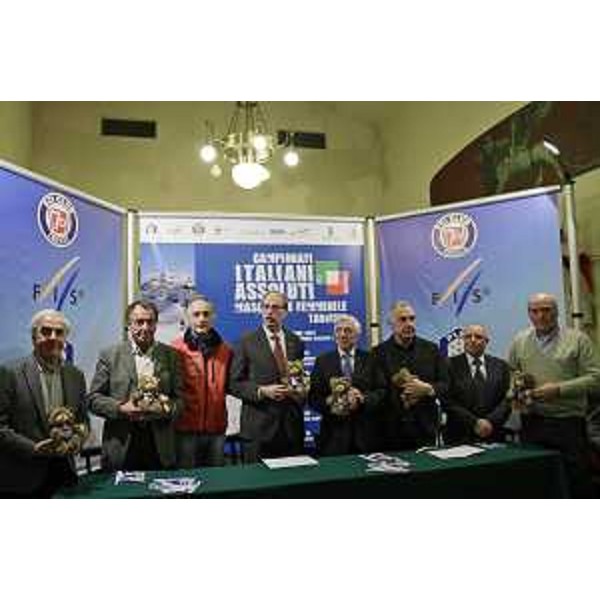 Gianni Torrenti (Assessore regionale Sport) alla presentazione dei Campionati italiani assoluti di Sci Alpino maschile e femminile, organizzati dallo Sci club 70 di Trieste in collaborazione con Regione FVG e FISI - Trieste 15/12/2014