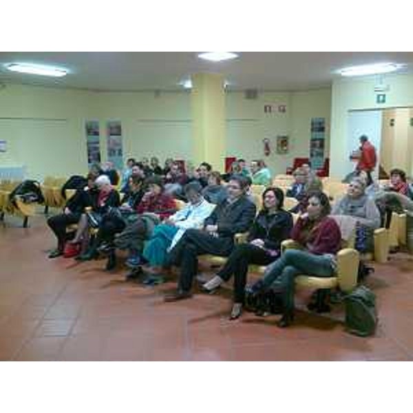 Enrico Gherghetta (Presidente Provincia Gorizia) e Sara Vito (Assessore Regione FVG) all'inaugurazione della Stanza Rosa del Pronto Soccorso dell'Ospedale - Gorizia 19/12/2014