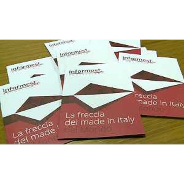 Brochure per l'incontro "INFORMEST 2020, al servizio del territorio", organizzato dall'Agenzia di Sviluppo e Cooperazione economica internazionale nell'Auditorium della Regione FVG - Udine 08/01/2015