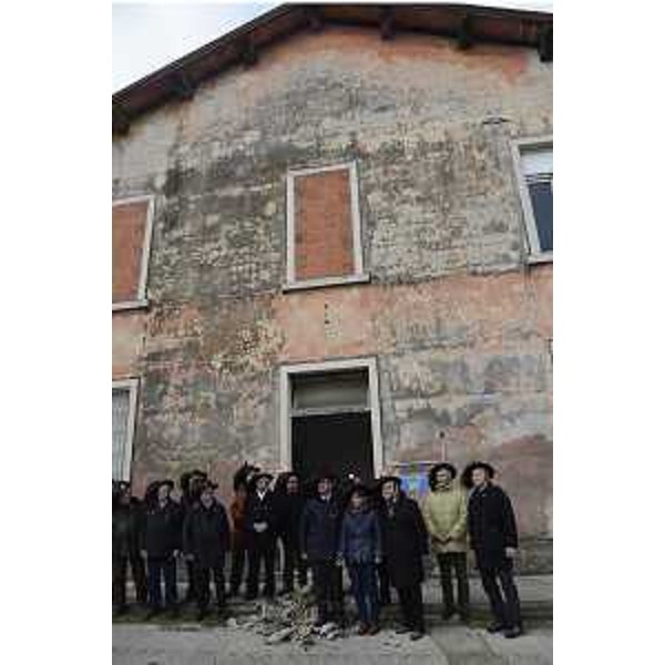 La ex caserma Martelli che verrà abbattuta per far posto al nuovo Ospedale - Pordenone 16/01/2015