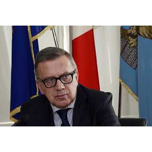 Giovanni Marzini (Presidente Co.Re.Com. FVG) al Tavolo di confronto Rai-Regione FVG - Trieste 19/01/2015