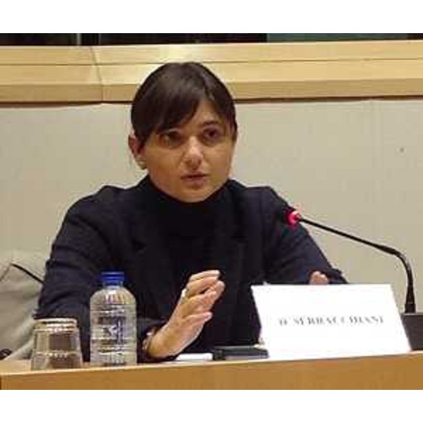 Debora Serracchiani (Presidente Regione Friuli Venezia Giulia) alla presentazione annuale del Rapporto END (Esperti Nazionali Distaccati), nella sede del Parlamento Europeo - Bruxelles 20/01/2015
