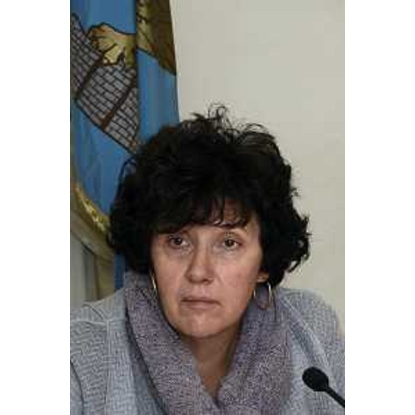 Loredana Panariti (Assessore regionale Lavoro) durante l'incontro con le organizzazioni sindacali e i rappresentanti dei lavoratori degli stabilimenti del Gruppo Burgo di Duino (TS) e Tolmezzo (UD) - Trieste 21/01/2015