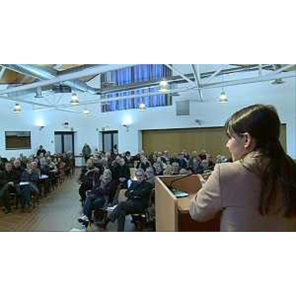 Debora Serracchiani (Presidente Regione Friuli Venezia Giulia) interviene al convegno "Promozione dell'invecchiamento attivo" organizzato dalla UIL Pensionati al Centro Balducci - Zugliano (UD) 26/01/2015