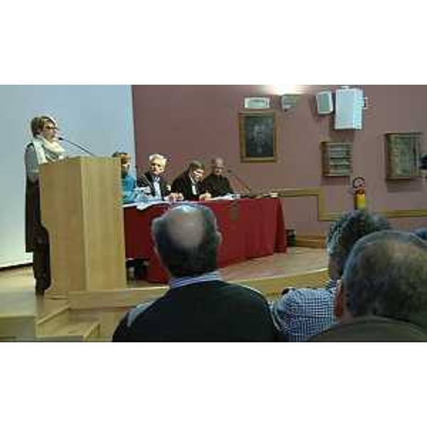 Maria Sandra Telesca (Assessore regionale Salute) interviene al convegno "Promozione dell'invecchiamento attivo" organizzato dalla UIL Pensionati al Centro Balducci - Zugliano (UD) 26/01/2015