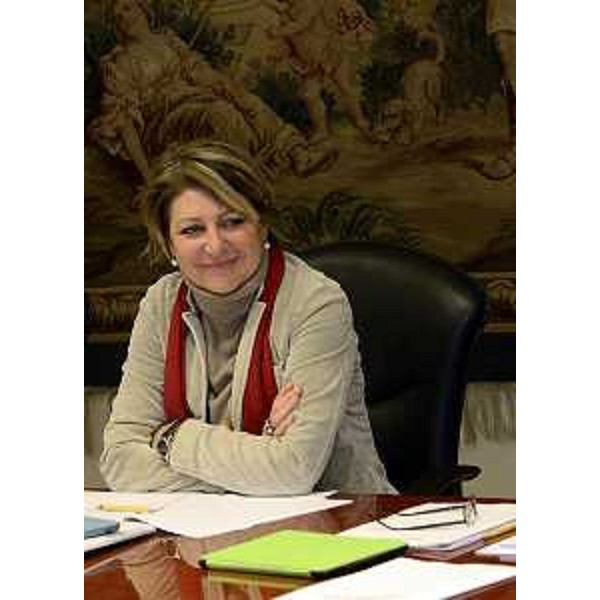 Maria Sandra Telesca (Assessore regionale Salute, Integrazione socio-sanitaria, Politiche sociali e Famiglia) durante la riunione della Giunta regionale del FVG - Trieste 30/01/2015