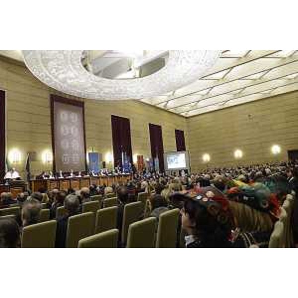 Cerimonia di inaugurazione dell'Anno Accademico 2014-2015 (91°) dell'Università degli Studi - Trieste 06/02/2015