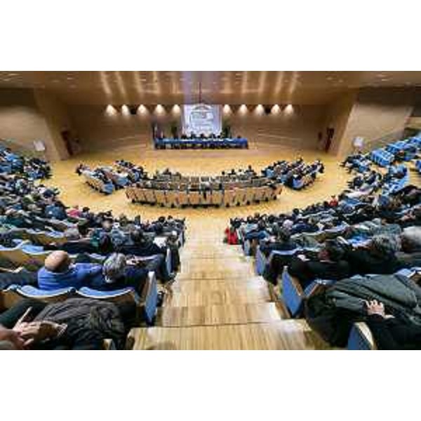 L'Auditorium della Regione FVG durante gli Stati generali della Montagna - Udine 06/02/2015