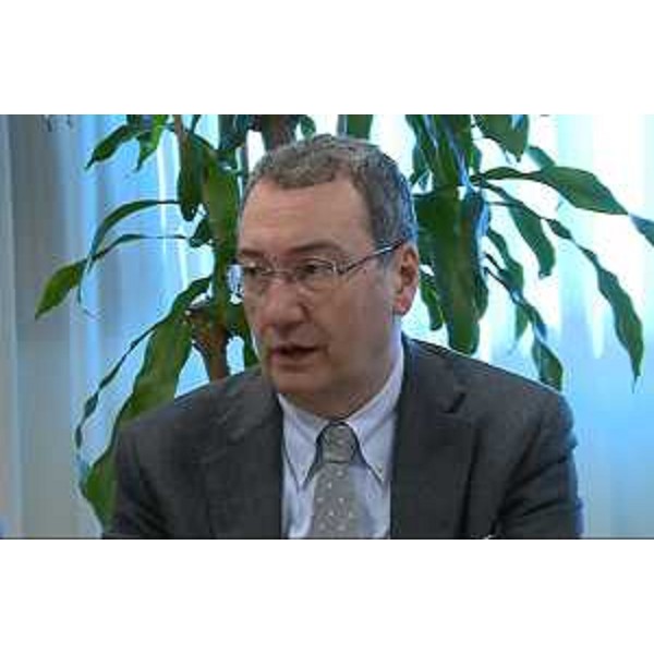 Sergio Bolzonello (Vicepresidente Regione FVG e assessore Attività produttive, Commercio, Cooperazione, Risorse agricole e forestali) alla presentazione del Rapporto di Ricerca del IV trimestre 2014 sull'andamento del terziario del FVG, di Confcommercio FVG - Udine 12/02/2015