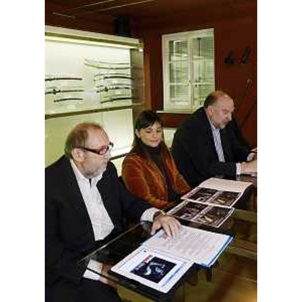 Loris Tramontin (Azalea Promotion), Debora Serracchiani (Presidente Regione Friuli Venezia Giulia) e Roberto Cosolini (Sindaco Trieste) - Trieste 17/02/2015