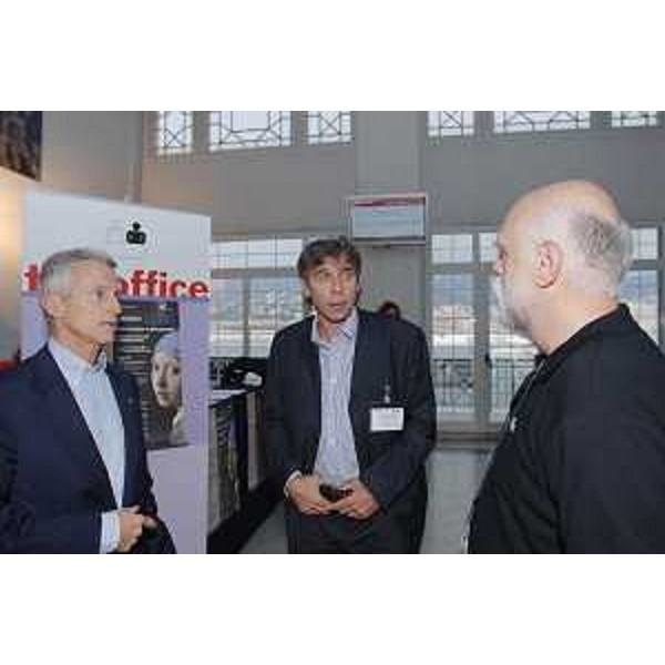 Riccardo Illy (Presidente Regione Friuli Venezia Giulia) all'apertura dei lavori della seconda giornata del III Congresso Nazionale Gestalt "Oltre le tecniche: lo stile personale", alla Stazione Marittima di Trieste. (Trieste 06/10/07)