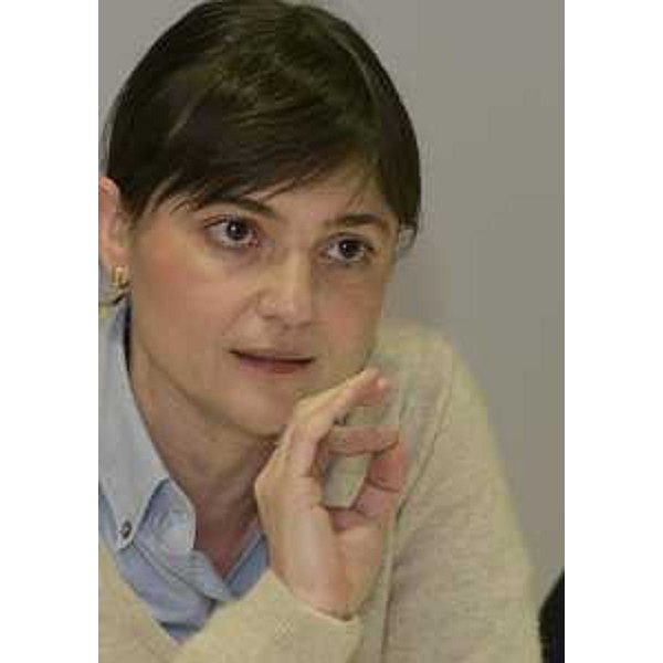 Debora Serracchiani (Presidente Regione Friuli Venezia Giulia) all'incontro con le RSU delle sedi di Insiel S.p.A. di Trieste e Udine e con i segretari provinciali di FIOM-CGIL, FIM-CISL e UILM - Udine 26/02/2015