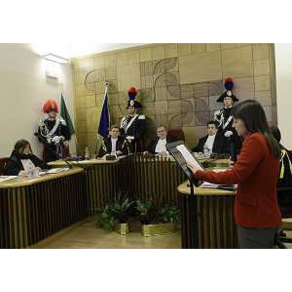 Debora Serracchiani (Presidente Regione Friuli Venezia Giulia) interviene all'inaugurazione dell'Anno Giudiziario della Sezione giurisdizionale della Corte dei Conti del FVG - Trieste 27/02/2015