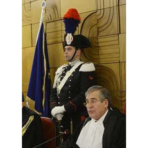 Alfredo Lener (Presidene Corte dei Conti FVG) interviene all'inaugurazione dell'Anno Giudiziario della Sezione giurisdizionale della Corte dei Conti del Friuli Venezia Giulia - Trieste 27/02/2015