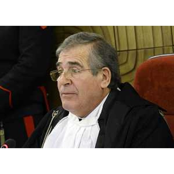 Alfredo Lener (Presidene Corte dei Conti FVG) all'inaugurazione dell'Anno Giudiziario della Sezione giurisdizionale della Corte dei Conti del Friuli Venezia Giulia - Trieste 27/02/2015