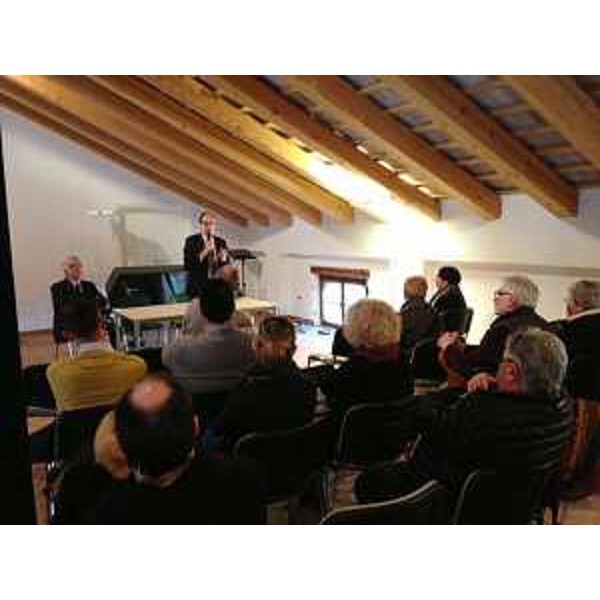 Gianni Torrenti (Assessore regionale Cultura e Sport) incontra la Giunta comunale - Porcia 28/02/2015