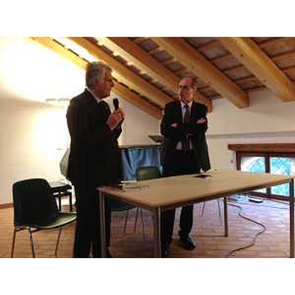 Gianni Torrenti (Assessore regionale Cultura e Sport) incontra la Giunta comunale - Porcia 28/02/2015