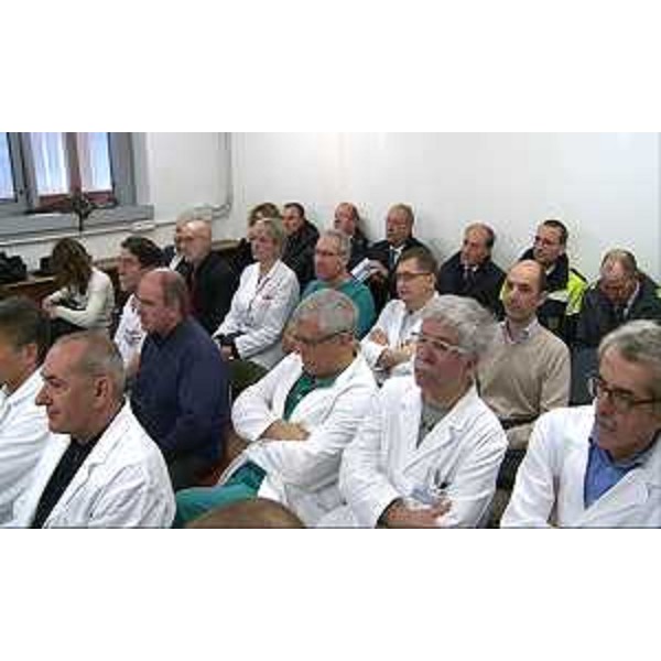 Personale sanitario nella sede dell'Ospedale - San Vito al Tagliamento 02/03/2015
