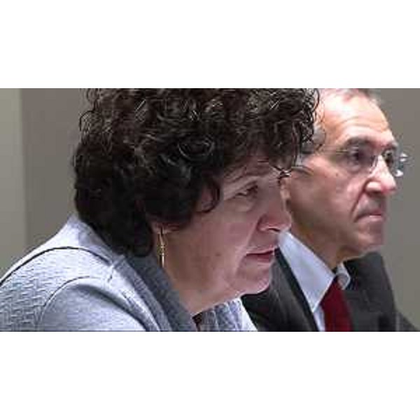 Loredana Panariti (Assessore regionale Lavoro) incontra le parti sociali sulla pianificazione delle risorse del Fondo Sociale Europeo (FSE) 2014-2020 attribuite al FVG, nella Sala Tessitori del Consiglio regionale - Trieste 05/03/2015