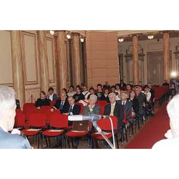 Il Teatro Giuseppe Verdi di Trieste che ha ospitato i lavori del Convegno "L'Europa a un bivio? Crisi e prospettive dell'Unione europea". (Trieste 08/10/07) 