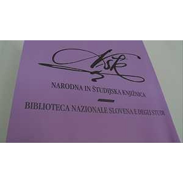 La Biblioteca Nazionale Slovena e degli Studi nei locali del Trgovski Dom - Gorizia 11/03/2015