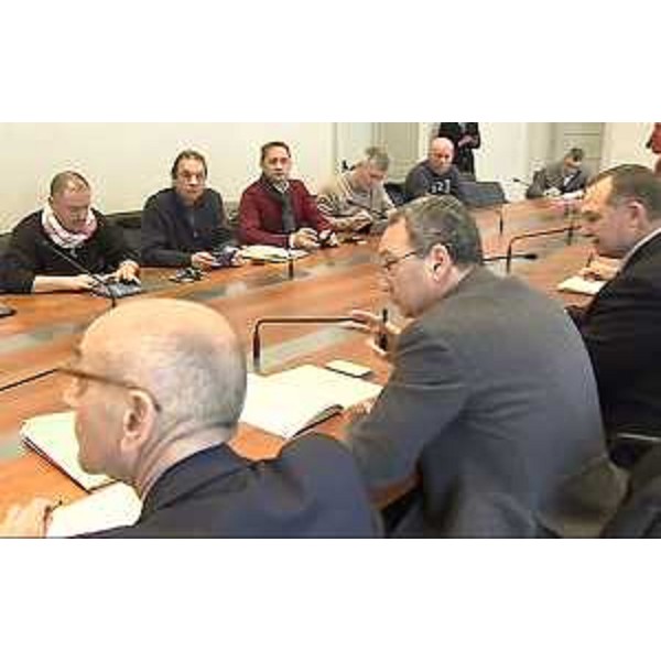 Riunione del Tavolo sulla crisi della CoopCa con Sergio Bolzonello (Vicepresidente Regione FVG e assessore Attività produttive e Cooperazione), sindacati confederali, rappresentanti dei lavoratori e dell'Azienda - Trieste 20/03/2015