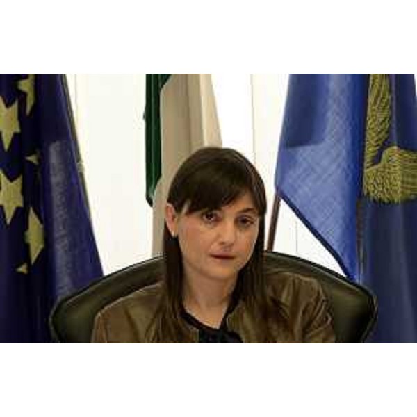 Debora Serracchiani (Presidente Regione Friuli Venezia Giulia) presiede la riunione della Giunta regionale - Trieste 20/03/2015