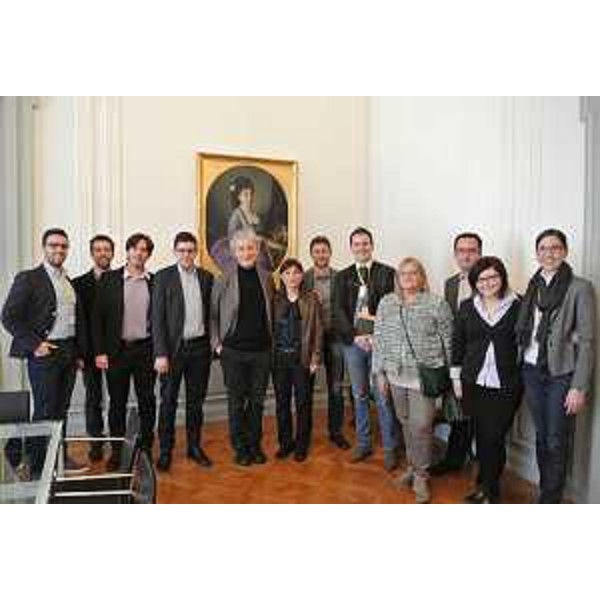 Debora Serracchiani (Presidente Regione Friuli Venezia Giulia) incontra una delegazione dei digital champions del Friuli Venezia Giulia, accompagnati dal digital champion nazionale Riccardo Luna e dal presidente di Insiel S.p.A. Simone Puksic - Trieste 20/03/2015