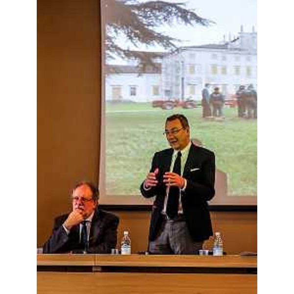 Sergio Bolzonello (Vicepresidente Regione FVG e assessore Attività produttive, Commercio, Cooperazione, Risorse agricole e forestali) alla seconda edizione de "Nel giardino del doge Manin", a Villa Manin di Passariano - Codroipo 21/03/2015 (Photo P. Suppa – EUFRASIA)