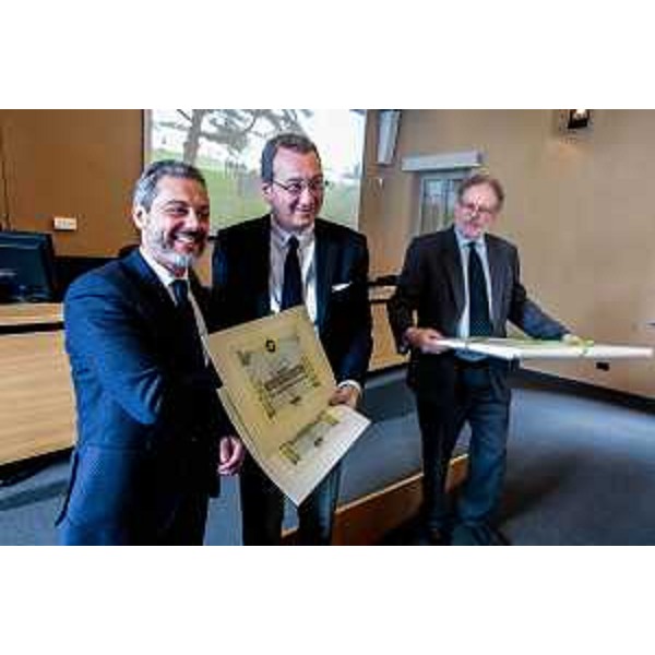 Sergio Bolzonello (Vicepresidente Regione FVG e assessore Attività produttive, Commercio, Cooperazione, Risorse agricole e forestali) alla seconda edizione de "Nel giardino del doge Manin", a Villa Manin di Passariano - Codroipo 21/03/2015 (Photo P. Suppa – EUFRASIA)