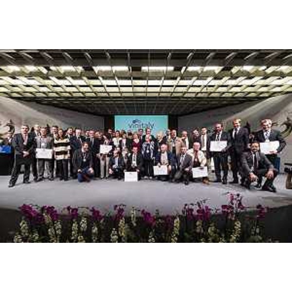La Gran Medaglia di Cangrande ai benemeriti della vitivinicoltura, al 49° Vinitaly - Verona 22/03/2015