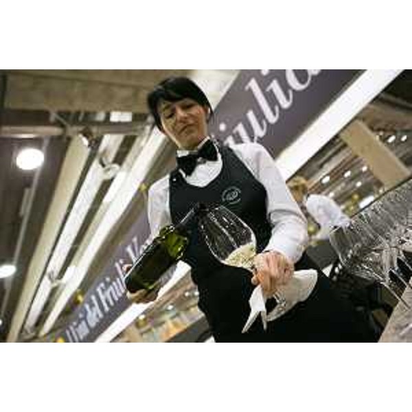 Presentazione del Concorso mondiale del Sauvignon (Villa di Toppo Florio di Buttrio dal 21 al 24 maggio 2015) nello stand del Friuli Venezia Giulia al quarantanovesimo Vinitaly - Verona 23/03/2015