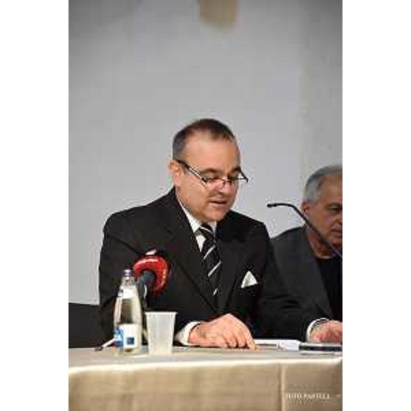 Vincenzo Del Monaco (Ambasciatore d'Italia in Montenegro) al forum "Oltre le barriere per l'inclusione sociale" - Kotor (Cattaro) 25/03/2015