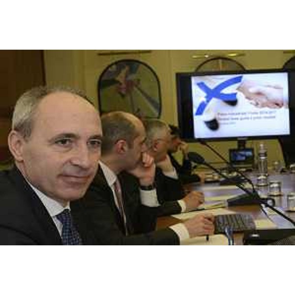 Pietro Del Fabbro (Presidente CdA Friulia Finanziaria FVG S.p.A.) audito in I Commissione in Consiglio regionale - Trieste 25/03/2015