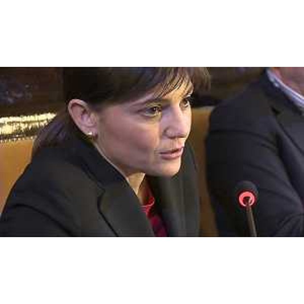 Debora Serracchiani (Presidente Regione Friuli Venezia Giulia) alla presentazione del "The World Superyachts Awards Judges Meeting", nella sede della CCIAA - Trieste 27/03/2015
