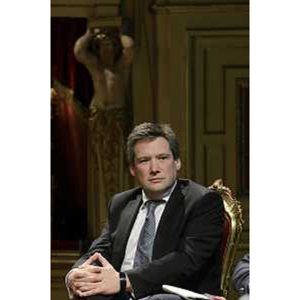 Michele Balbi (Presidente Teorema Group) al convegno "Trieste città europea: la via per crescere", al Teatro Giuseppe Verdi - Trieste 28/03/2015