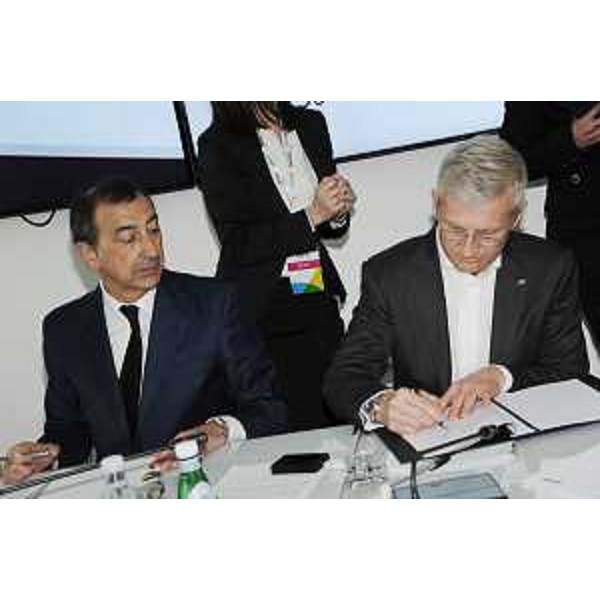 Giuseppe Sala (Amministratore delegato EXPO 2015 S.p.A.) e Andrea Illy (Presidente e amministratore delegato Illy S.p.A.) - Milano 30/03/2015 (Foto Manfredo Pinzauti)