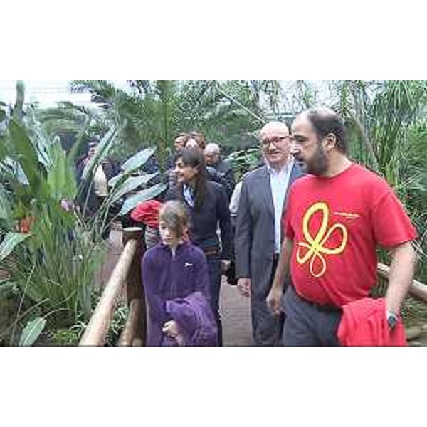 Debora Serracchiani (Presidente Regione Friuli Venezia Giulia) visita la Casa delle Farfalle - Bordano (UD) 04/04/2015